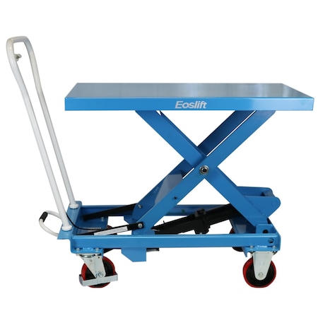 Eoslift 1,100 lbs. Weight Capacity, 40" x 21" Table Size, Heavy Duty Scissor Lift Table TA50, 39.4" Raised Height TA50